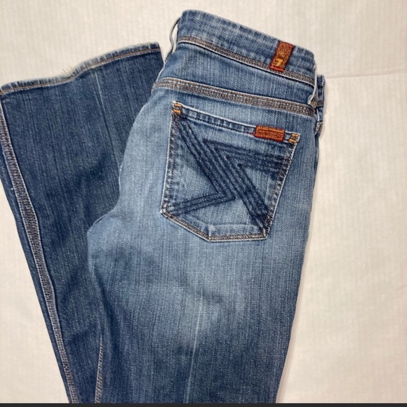 NWOT 7FAM 7 for all Mankind Flynt bootcut Jean size 29 - Picture 2 of 6